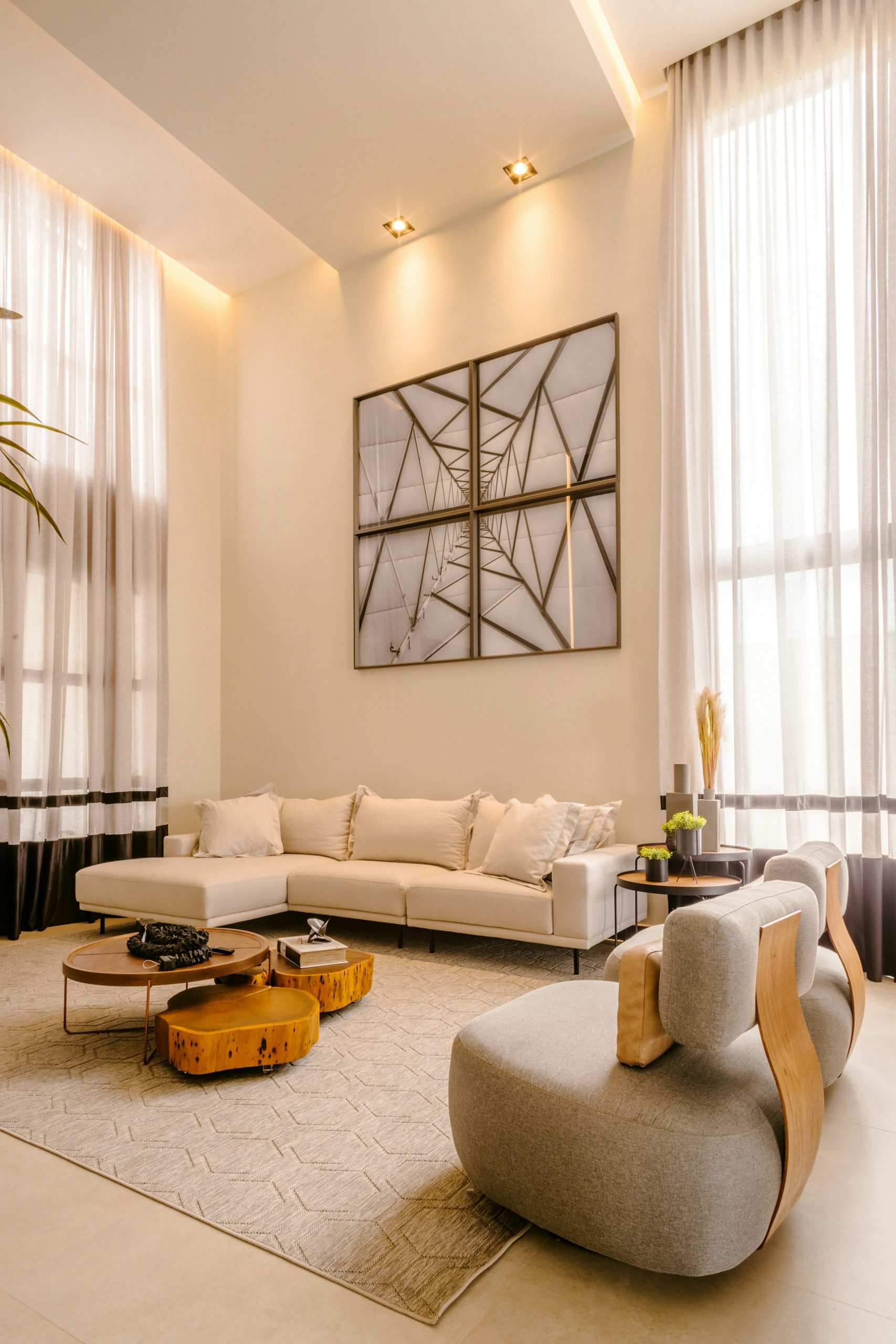 Salon intérieur avec des canapés