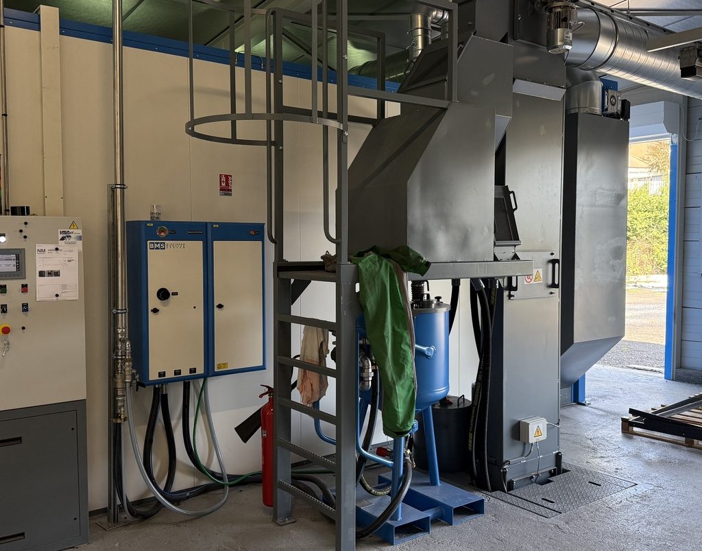 Carter de protection d'une machine industrielle